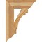 Ekena Millwork Merced Traditional Rough Sawn Bracket, Western Red Cedar, 6"W x 22"D x 30"H BKT06X22X30MRC01RWR - alternate 2